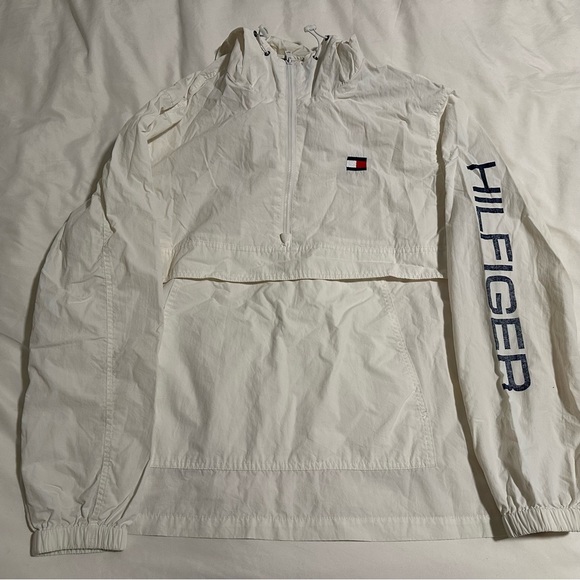 Tommy Hilfiger Men's Hooded Windbreaker size XL - Picture 1 of 2